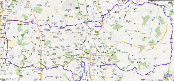 暗峠地図