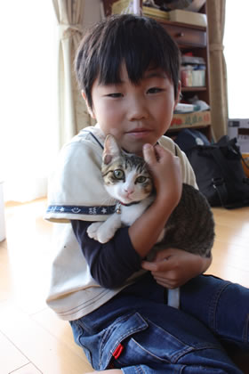 顔が!!