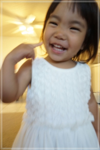 か~ぁい~、のポーズ♪