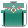 サッカーメキシコ代表ユニフォーム2013-2014最新ユニフォーム