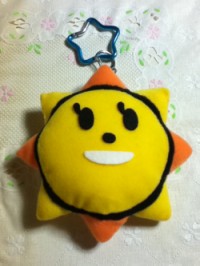 星型のカラビナかわいいでしょ?百均ですw