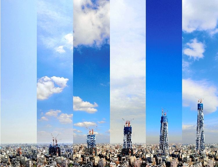 スカイツリー完成 着工から３年８カ月 東京タワー 東京スカイツリー ブログ