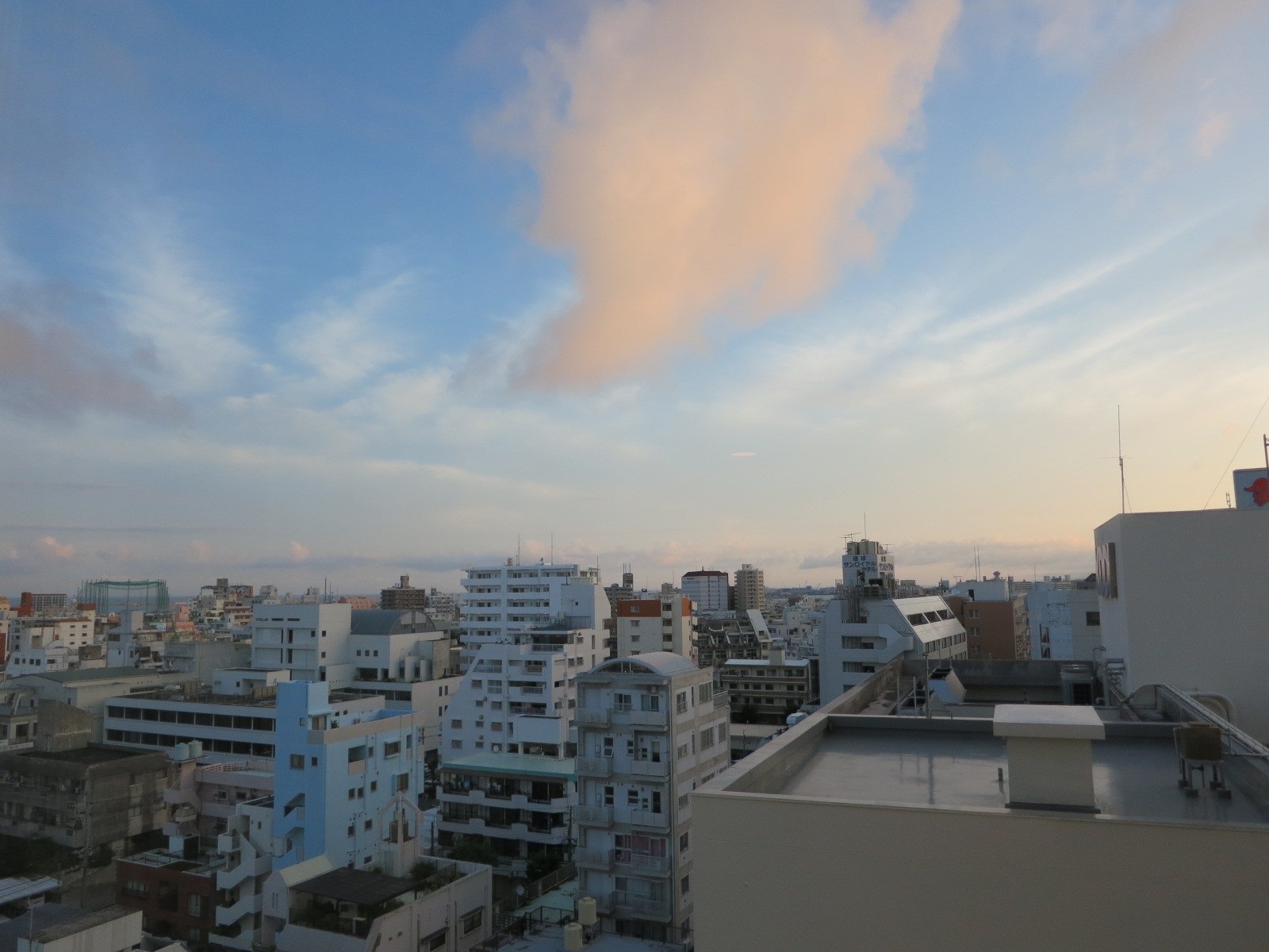 ホテルからの風景