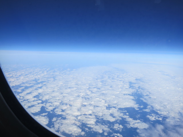 機窓雲海