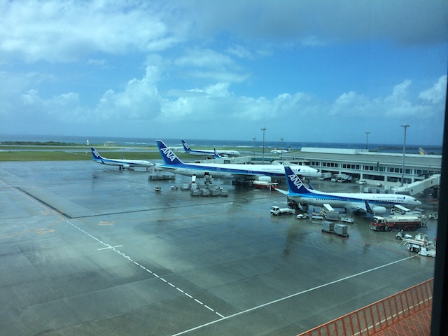 沖縄展望台から
