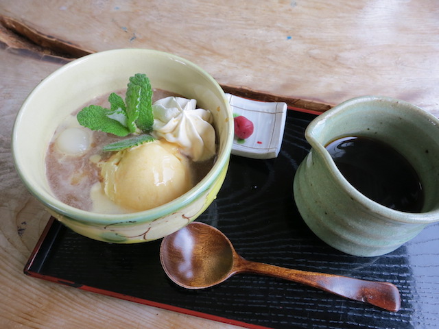 コーヒーぜんざい