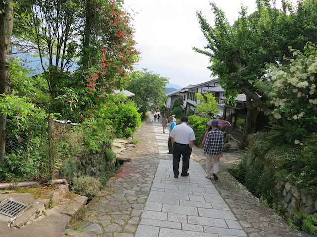 馬籠宿石畳