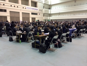 企業説明会会場の様子