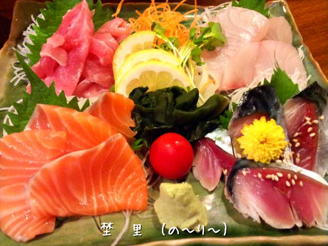 刺身盛り合わせ