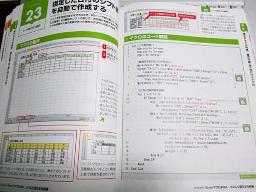 指定した日付のシフト表を自動で作成する 主婦のexcel Vbaジタバタ勉強記録