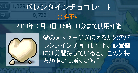バレンタインチョコレート