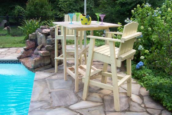 Wood WorkTall Adirondack Chair Plans - How To build DIY 