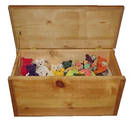 Open sales toy chest