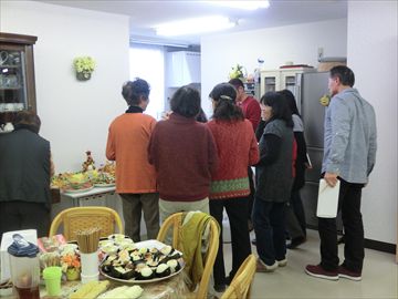 2013.12.22の食事風景