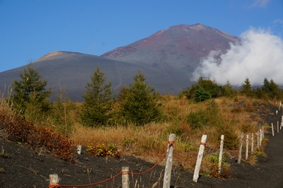 富士山と宝永山