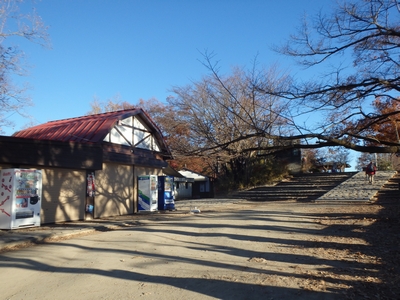山頂広場に着いた!