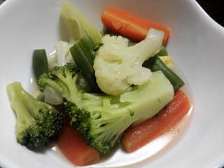 冬野菜のコンソメスープ