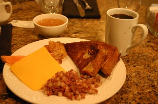 ホテルの朝食