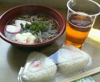 NTT西日本キャンプの昼食
