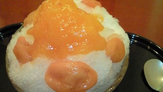 麻布茶房の氷あんず