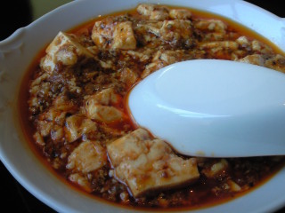 四川の麻婆豆腐