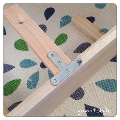 洗濯機横のDIY*6
