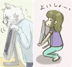 事務所のiMacが汚れる理由