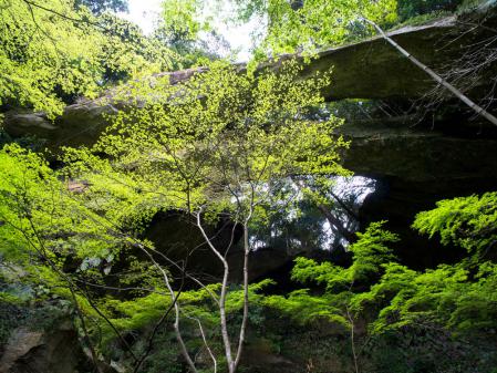 御橋観音の石橋