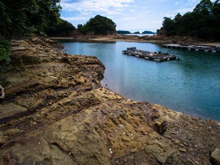 西海国立公園内の牽牛崎(佐世保市)